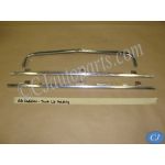 OEM 1966 Cadillac Eldorado Fleetwood Deville Calais TRUNK DECK LID LIP CHROME BEZEL TRIM MOLDING 3 PIECE SET #4227324/#4227325/#4227314